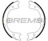 BREMSI GF0872 Brake Shoe Set, parking brake